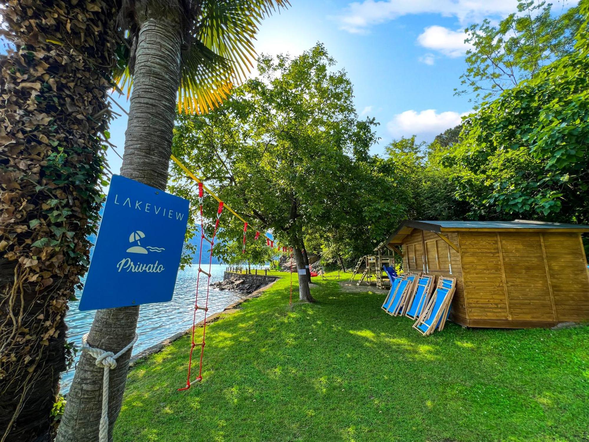 Lakeview Cannobio Camping & Resort Экстерьер фото