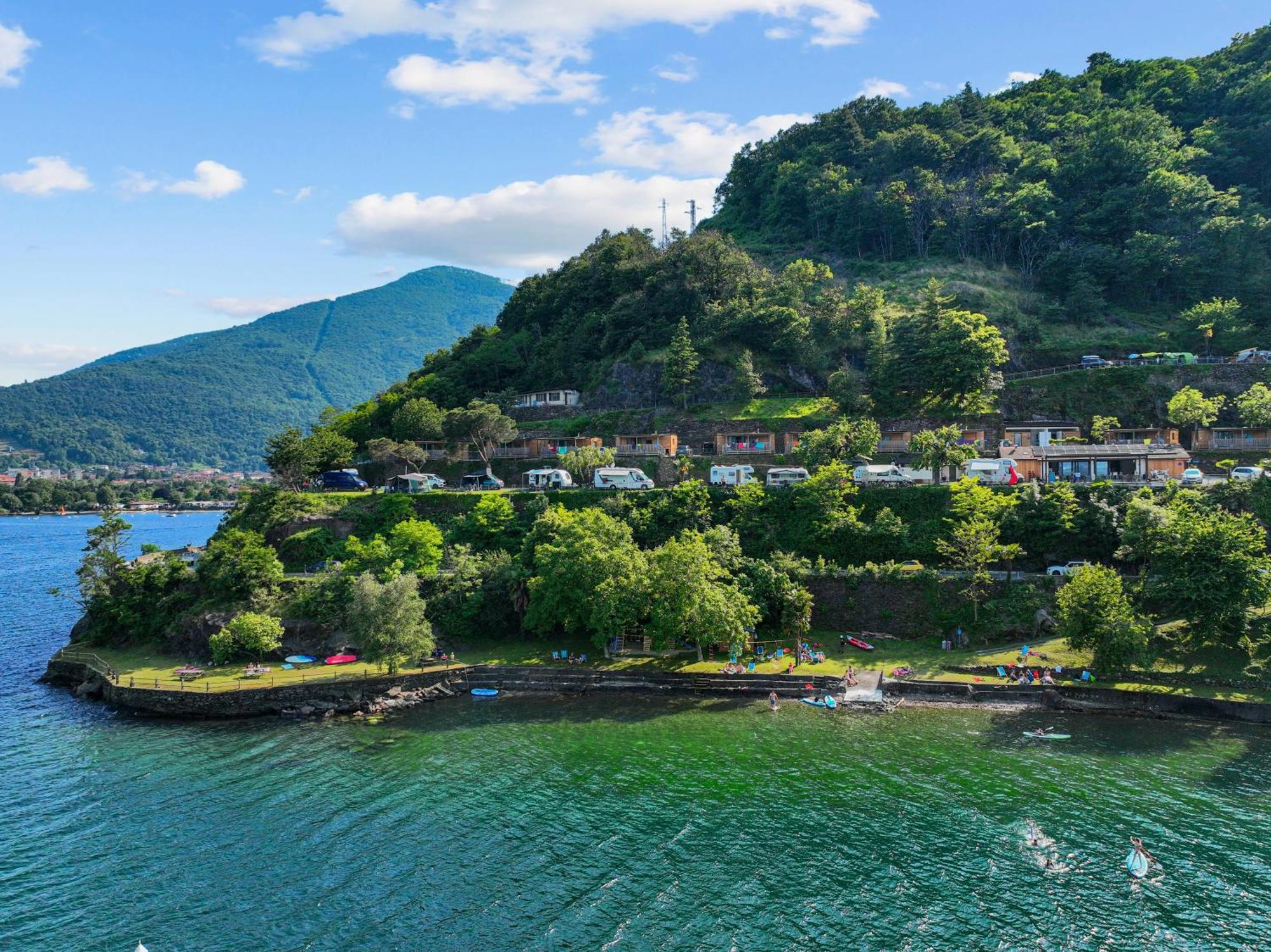 Lakeview Cannobio Camping & Resort Экстерьер фото